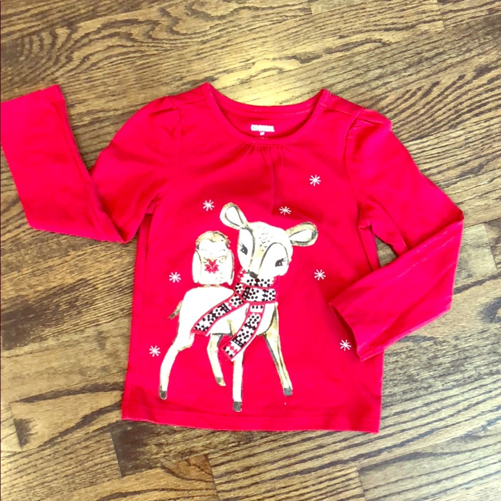 Like New Gymboree Holiday Shirt